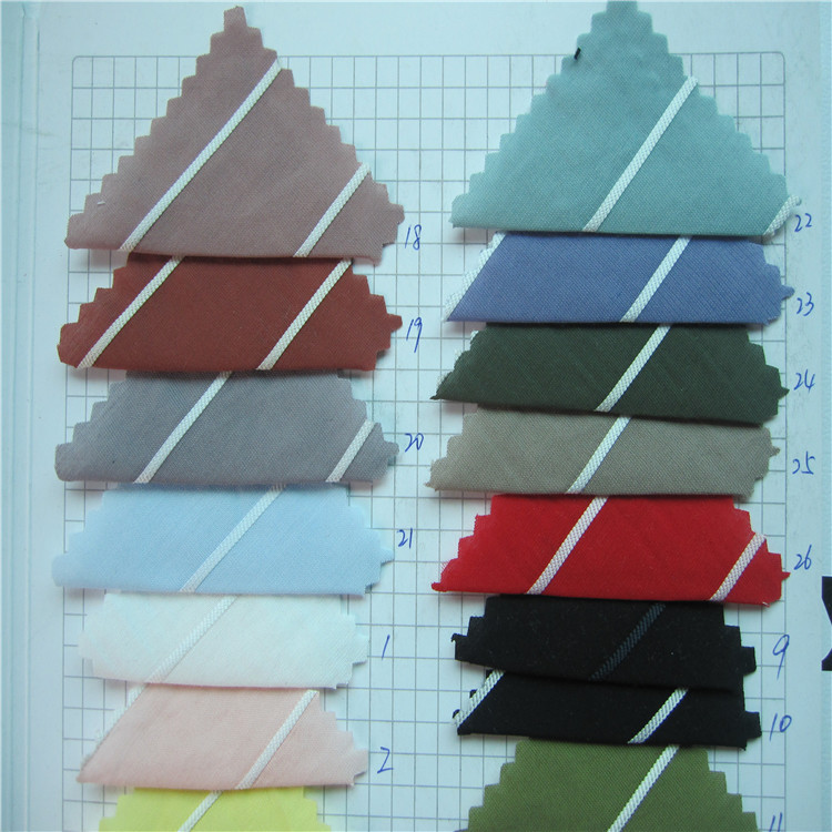 春夏新品提花宽条布女装连衣裙衬衫裤装锦涤人棉服装布料面料现货