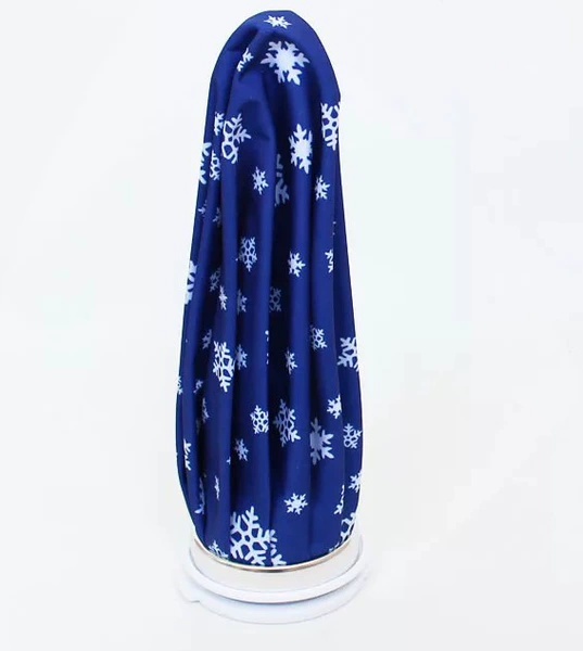 9 -inch blue snowflake
