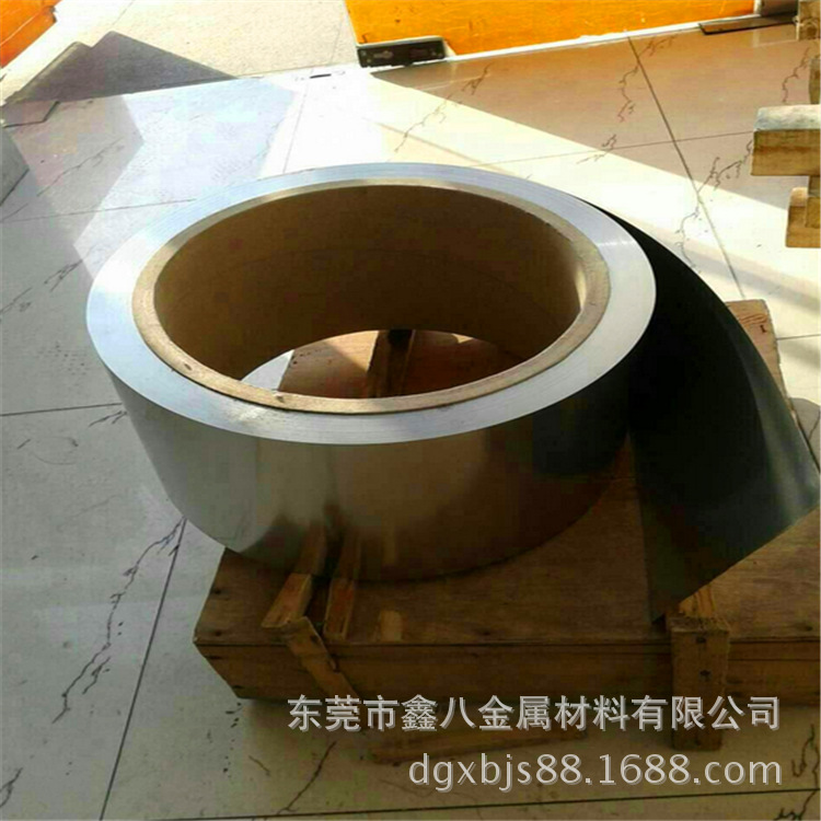 现货供应进口sus304H不锈钢带 厚度1.0mm HV维氏硬度320左右