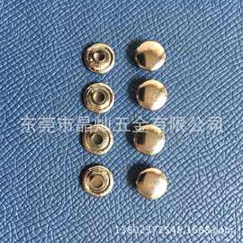 厂家批发双面撞钉、蘑菇钉、铆钉等现货可D做箱包皮具箱包辅料