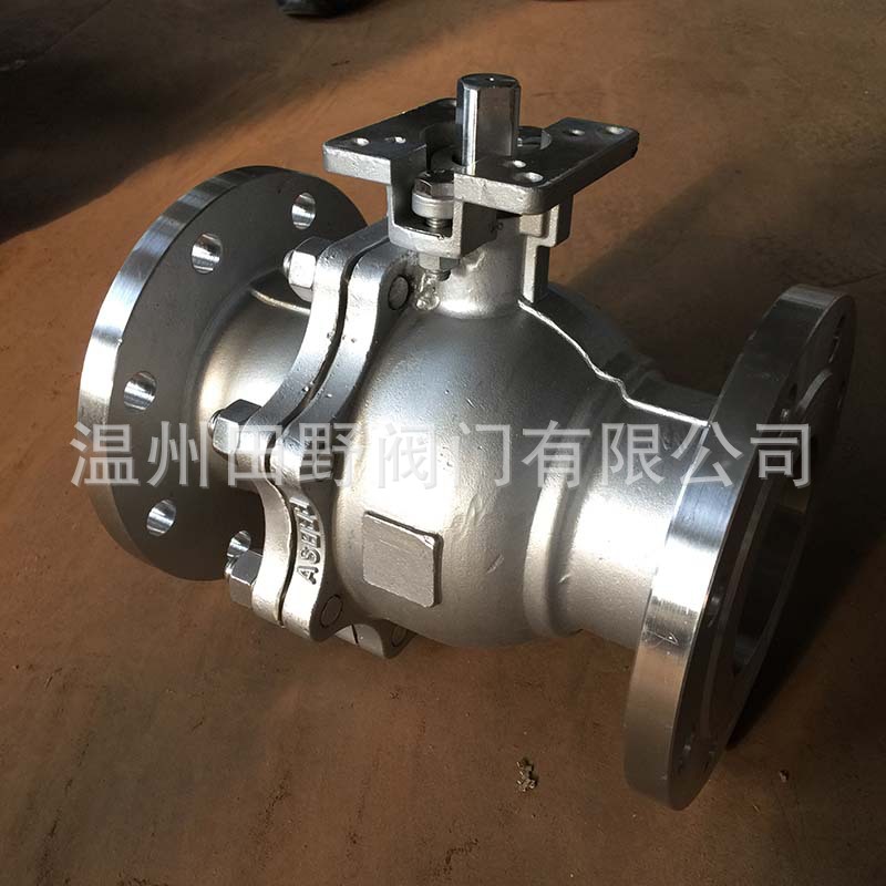 高平台不锈钢法兰球阀 美标150LB High Platform  BALL VALVE