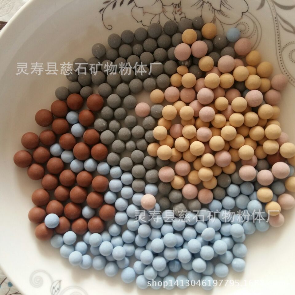 厂家批发床垫用陶瓷球 陶瓷球 水处理用陶瓷球 麦饭石陶瓷球