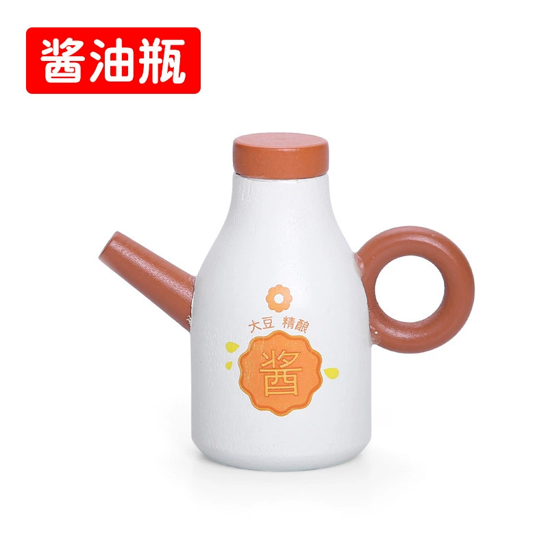 Деревянный набор кухонной игрушки (ToyWoo) — аксессуары для нарезки и готовки, реалистичная сковорода вок и горшок, возраст 4–6 лет