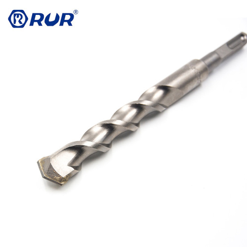 Wholesale Ruier square four-pit alloy drill bit, straight handle twist electric hammer concrete wall opening impact drill bit