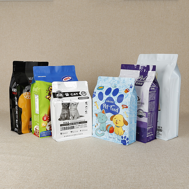 猫狗宠物粮八边封自立自封卡通铝箔塑料休闲食品包装袋复食品级