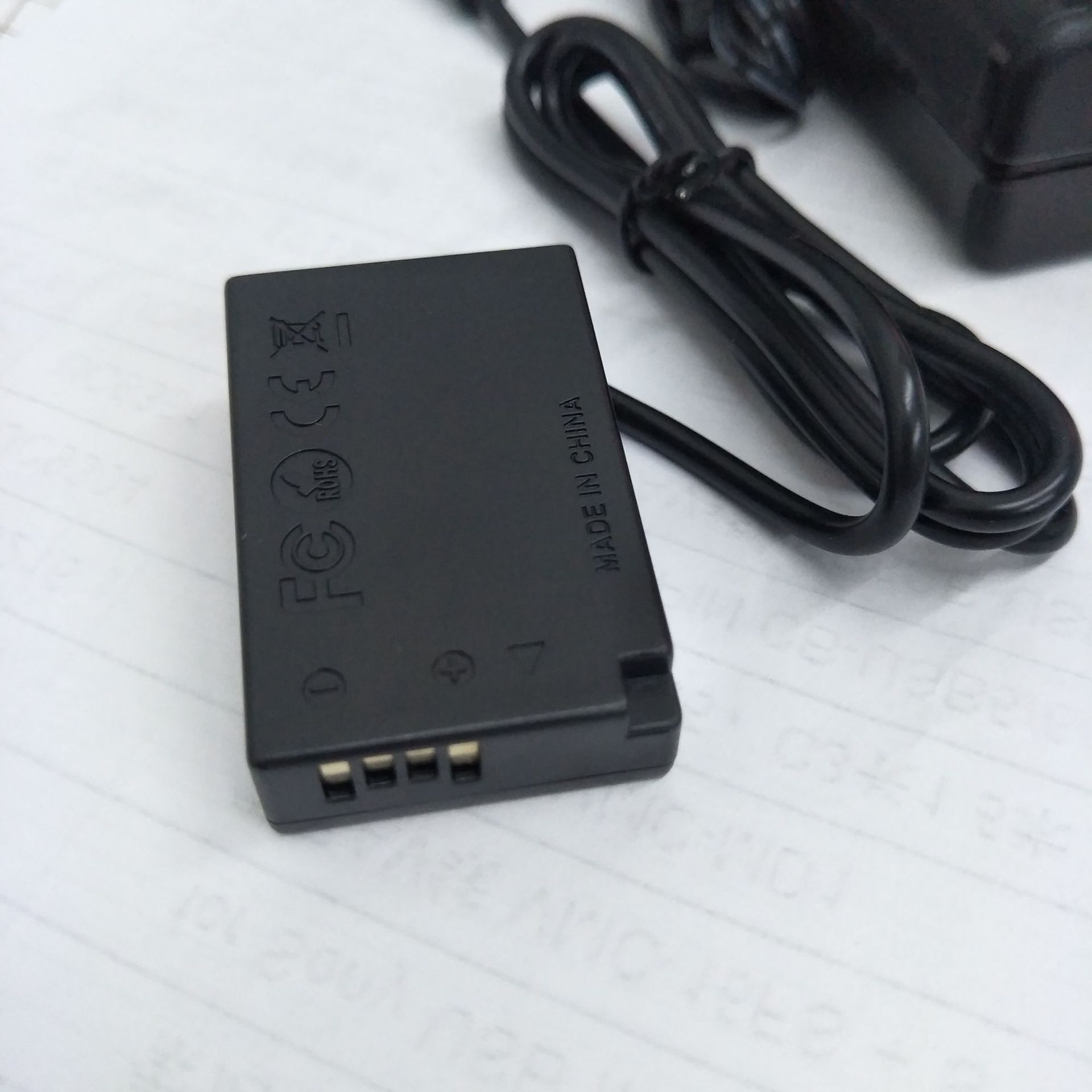 Aplicable a Canon eos760d Cámara SLR adaptador de alimentación externa ACK-E18