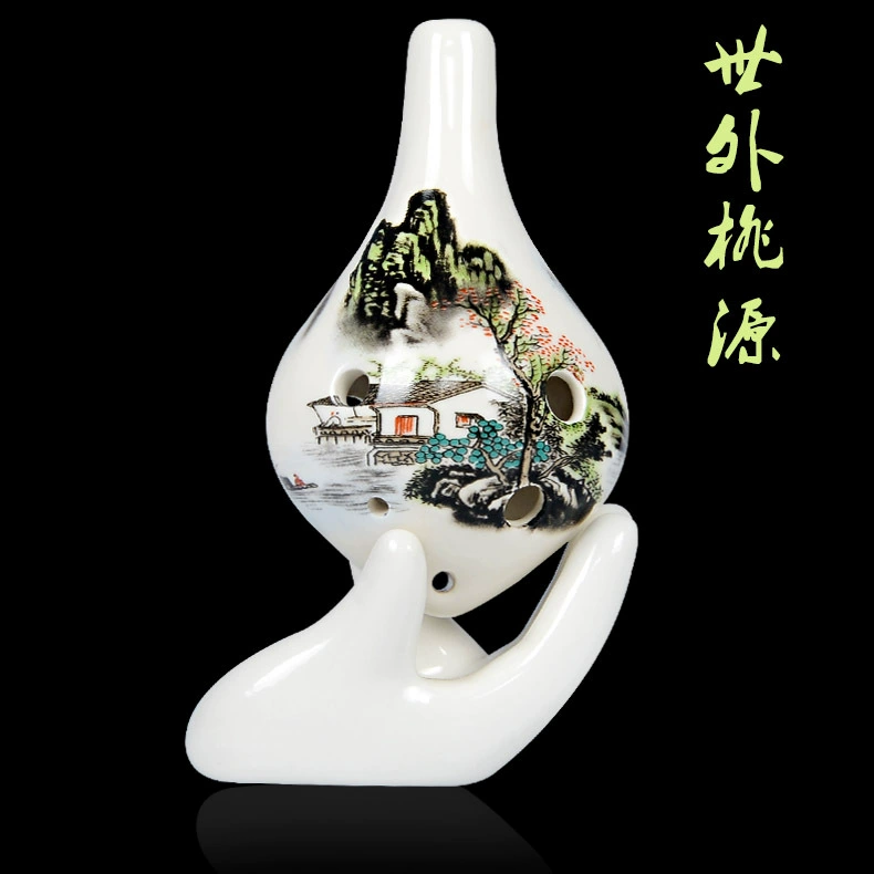 Wholesale Genuine Primary School Tauo 6 Horon Monthy Crows Six -hole AC Professional Children's National Musical Instrument Tao Tao