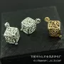 镂空手工18mm铸铜吊坠