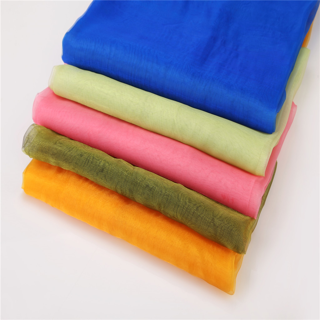 专业生产销售玻璃纱闪光纱水晶纱可用于礼品包装等尼龙欧根纱