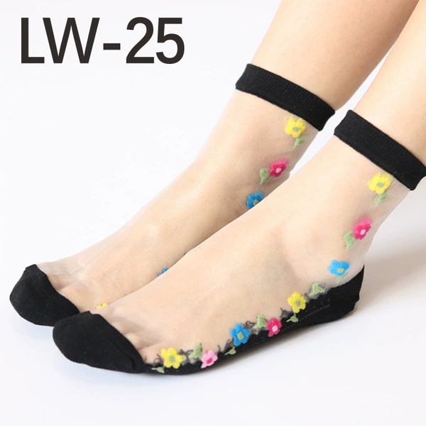 Lw-25 white silk