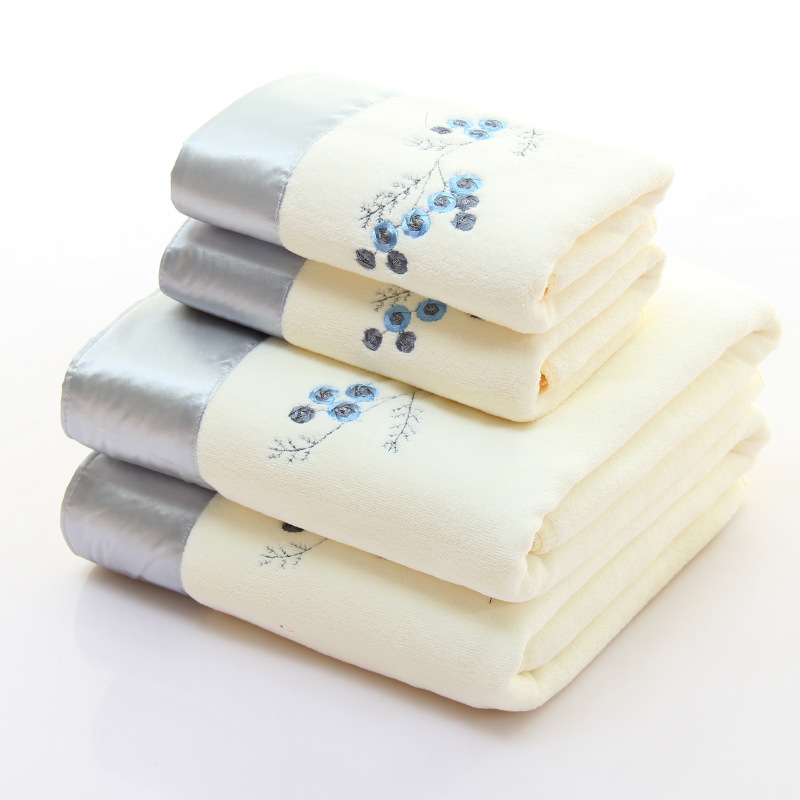 Serviettes de visage absorbantes pour la salle de bain_voghion.com