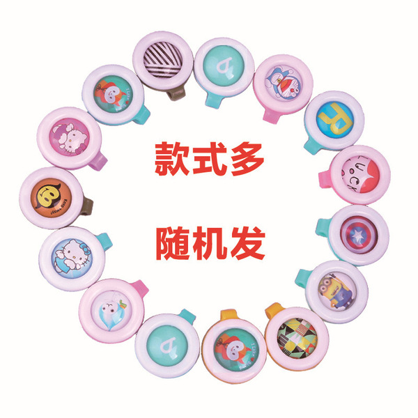 Cartoon flashing glowing watch