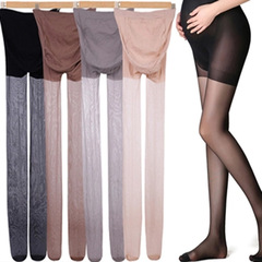 Pregnant women's stockings adjustable spring and autumn thin pantyhose women's summer ultra-thin anti-snatch large size flesh color