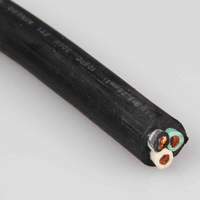 供应优质标准 UL电源线户外透明带灯插座电源延长线平方梅花尾