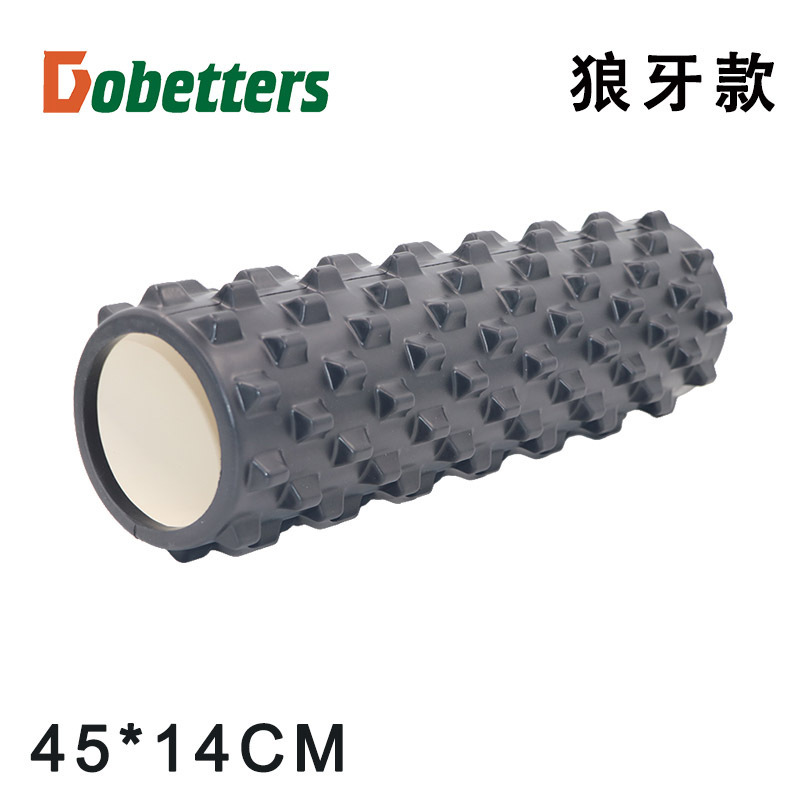 14*45cm fitness yoga column Balance Bar Mace Pilates column deep massage roller to relax muscles