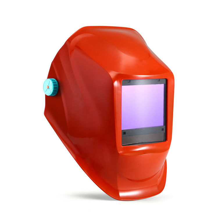 厂家直销专用高效焊接打磨切割头戴面罩防强光太阳能自动变光焊帽