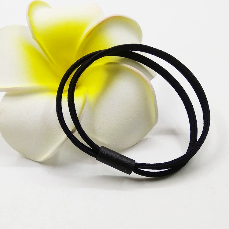 Корейский цвет двойной узловатой резинкой высокая эластичная трубка для волос Веревка для волос в стойле Бутик 2 юаня головной убор оптом