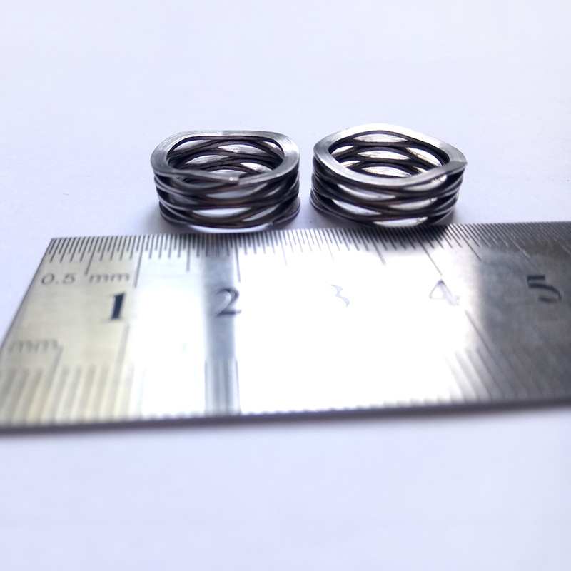 多层波形弹簧 精密不锈钢压缩弹簧 机械零件耐腐对顶波簧伸缩