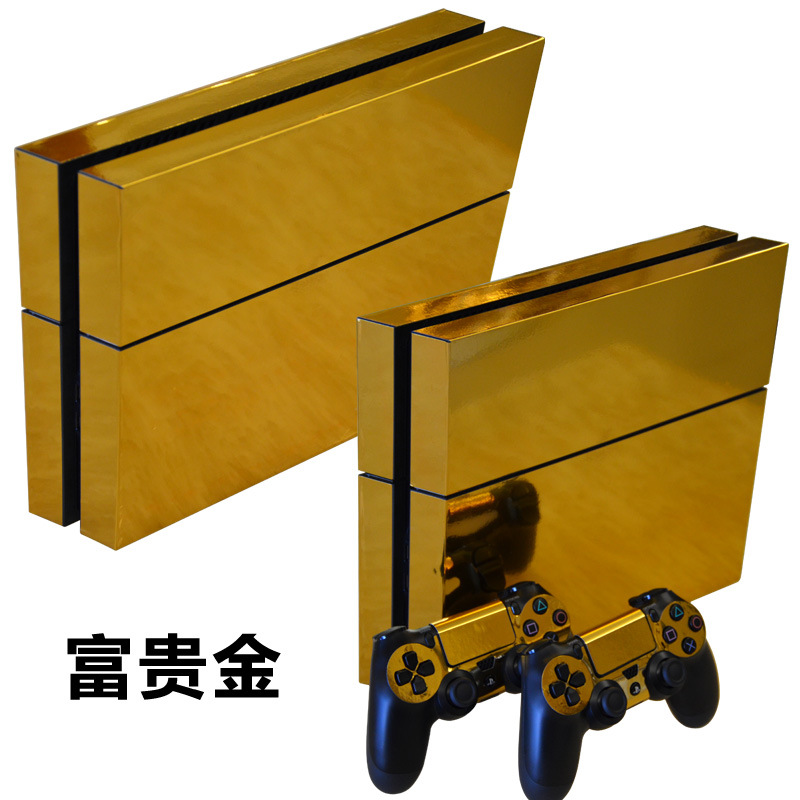 Spot PS4 Electro -plated film Chrome Electroplating Sticker Blue Red…
