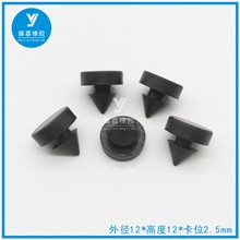 供应橡胶防撞钉 防撞减震 防撞胶钉胶塞 电梯门防撞钉12*12