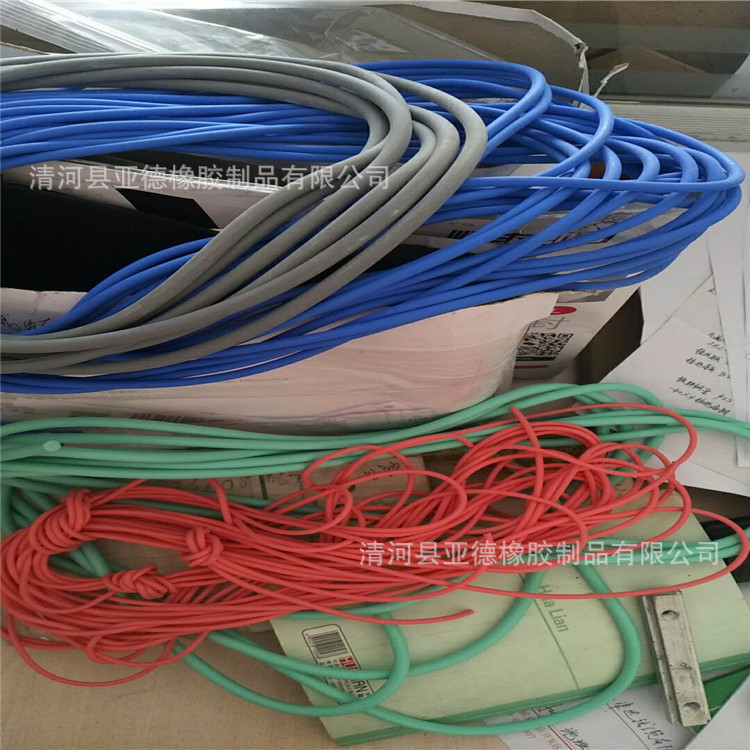 供应彩色密封胶条 可来图来样各种彩色硅胶密封条