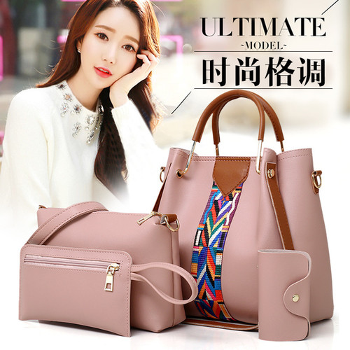 Bags for women  new fashion multi-piece set women's portable shoulder crossbody mother-in-law bag one piece drop shipping three or four piece set