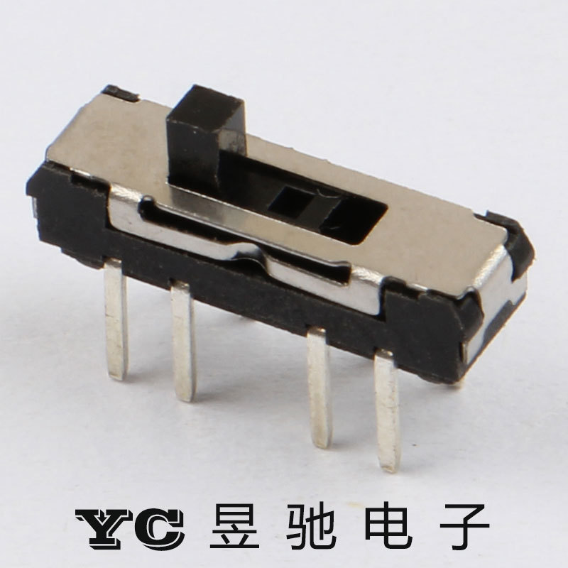 三档八脚拔动开关迷你拨动开关8脚三档拨动开关立式波动开关