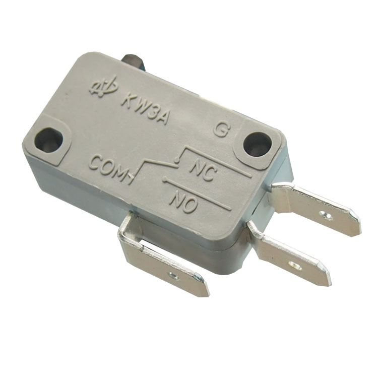 厂家现货小型微动开关耐高温交期快品质好动晾衣架开关专用KW3A