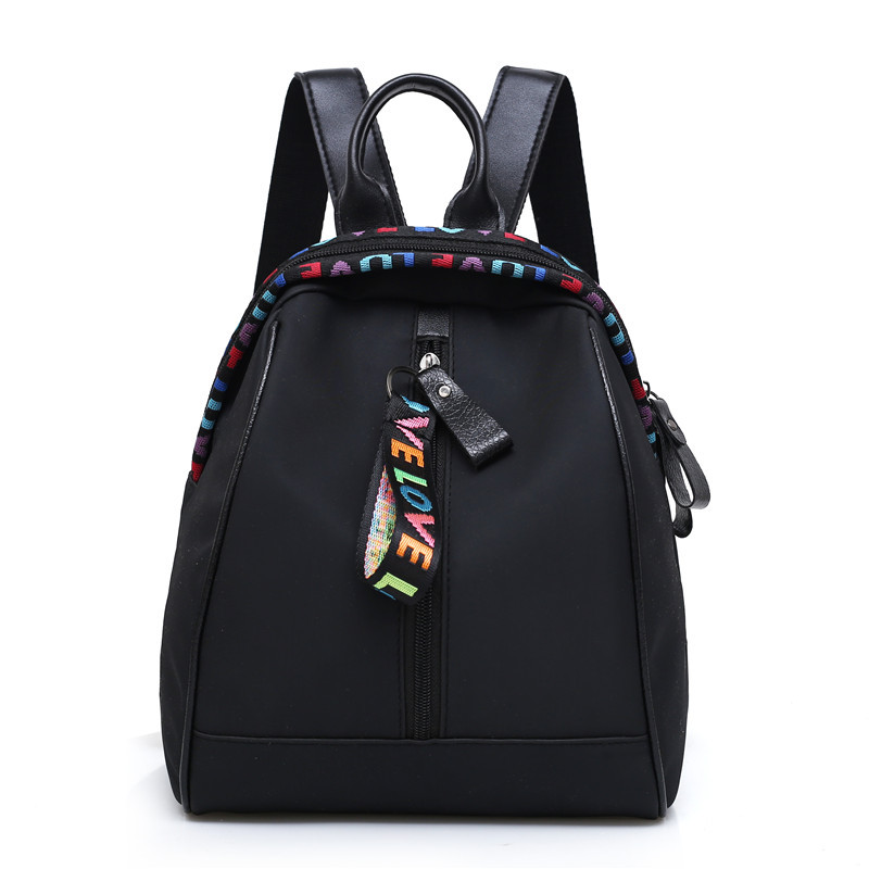 Oxford mochila de mujer bolso de primavera de mujer estilo coreano de moda versátil cintura de color sólido mochila de doble espalda