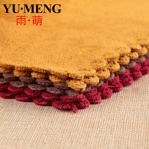 Bamboo fiber thickened absorbent tea towel, weft knitted 30*30 thickened, absorbent soft tea towel, tea shop tea set cleaning towel