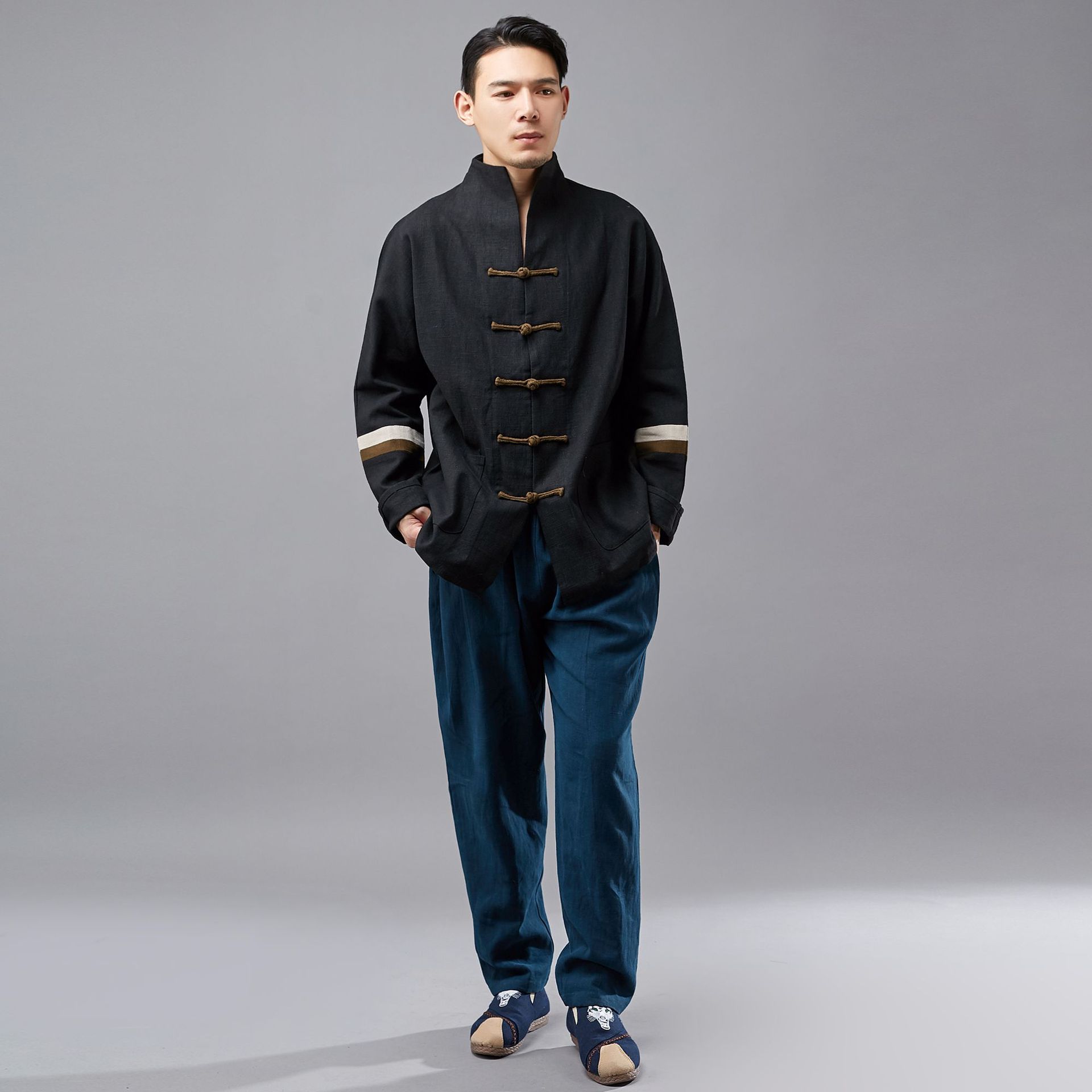 Spring ethnic long-sleeve