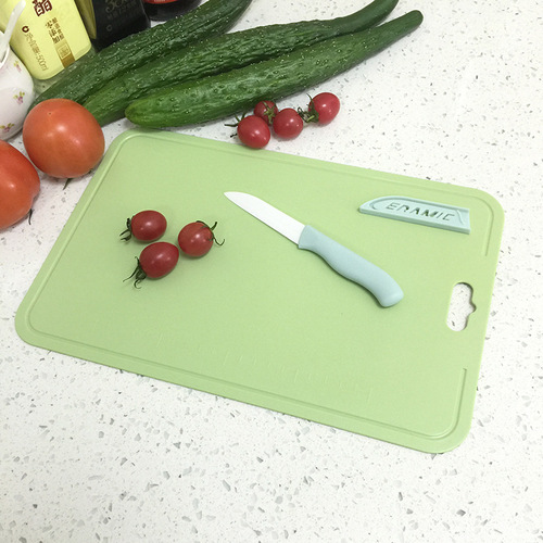 PE分类切菜板大号加厚菜板水果砧板软性分类砧板 厨房可弯曲可悬