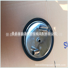 不锈钢奶桶盖 挤奶机配件双孔奶桶盖 移动式小型挤奶机用奶桶盖
