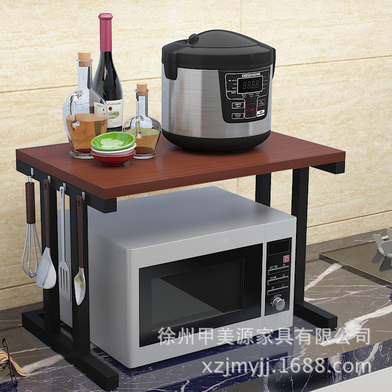 Venta al por mayor estante de almacenamiento de cocina estante de horno de microondas estante de almacenamiento simple de doble capa estante de almacenamiento de 2 capas estante simple de almacenamiento de horno