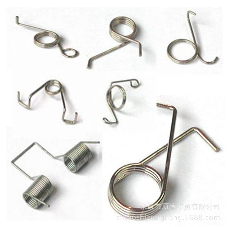 不锈钢压缩弹簧旋钮压力碳钢铜五金小精密异形伸缩双扭簧防锈