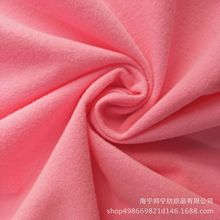 经编全涤起毛绒布  针织面料复合底布 粘扣布厂家批发