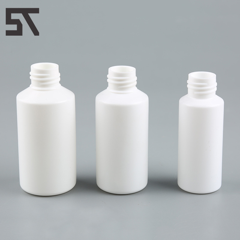 现货50ml喷雾瓶 PE塑料喷雾瓶 白色化妆品包装分装瓶