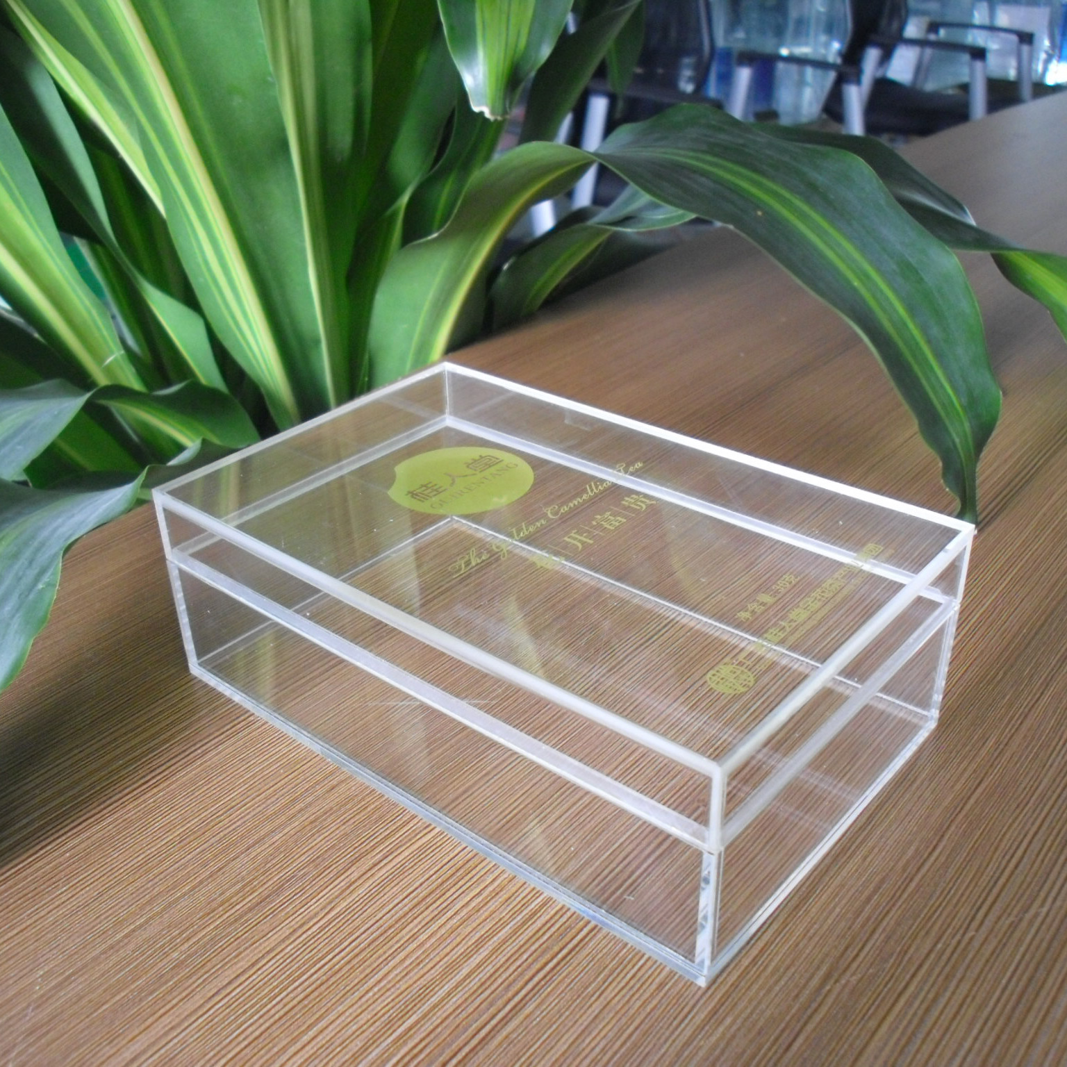 亚克力虫草盒子 保健品盒 有机玻璃滋补品盒 深圳沙井定制加工