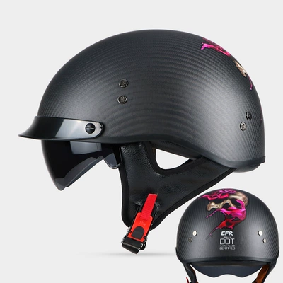 Vecchio Motorcycle Carbon — Motuoche Motosiklet kaskı (dəbilqə)