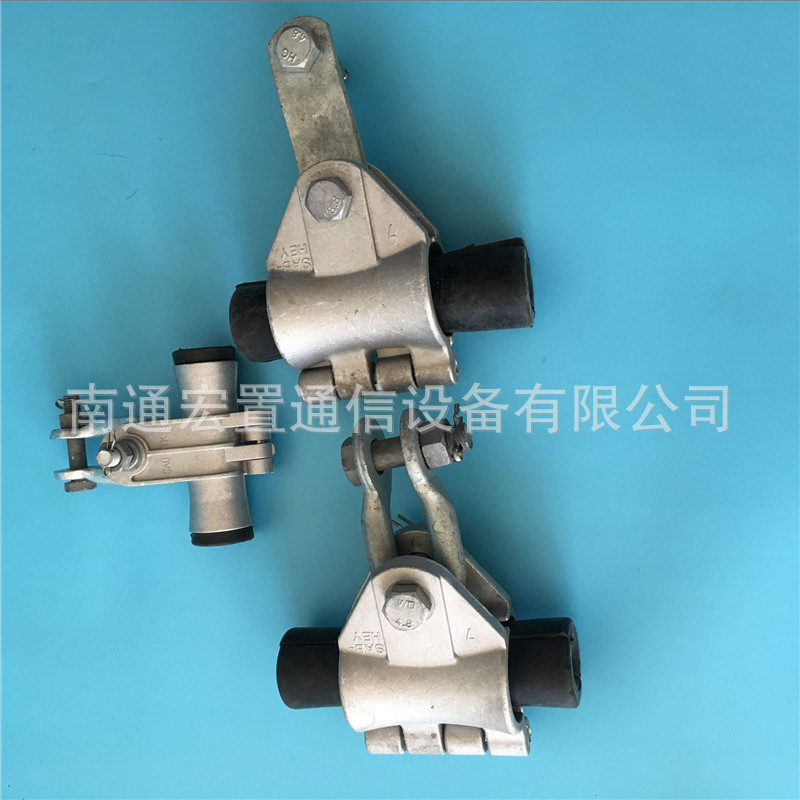 OPGW光缆直线悬垂线夹 预绞式铝包钢丝悬垂金具