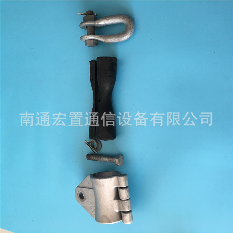 潮州ADSS光缆用铝合金丝悬垂挂线夹 OPGW光用铝包钢切线悬垂线夹