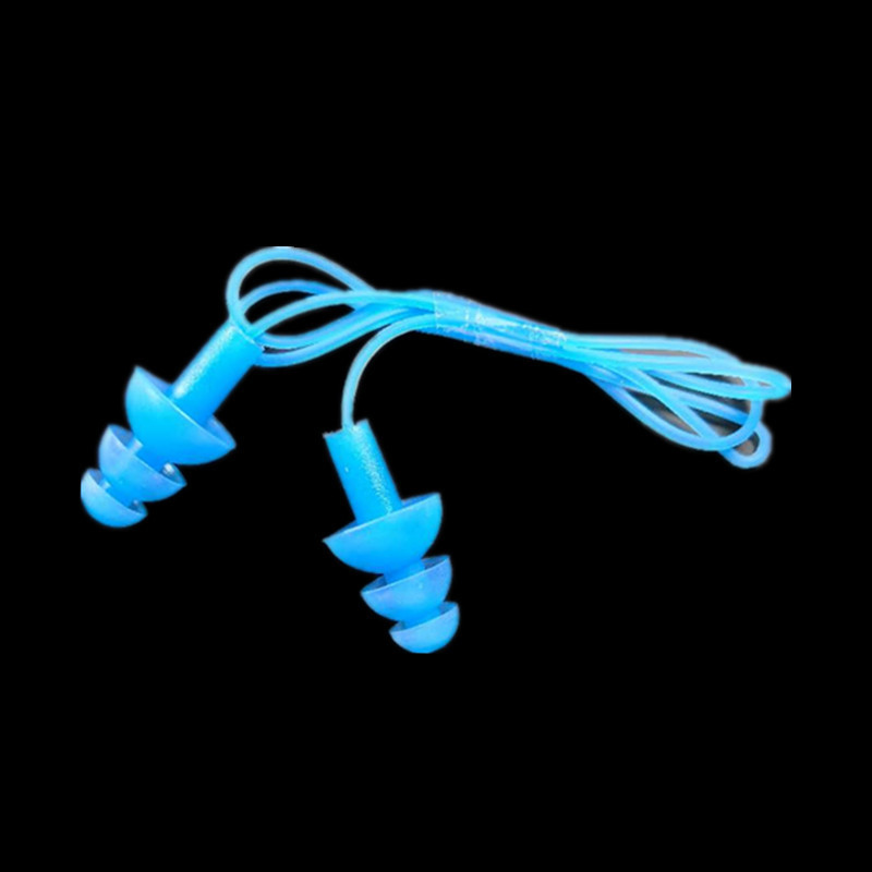 In stock wholesale silicone soundproof earplugs swimming waterproof earplugs comfortable bag with line anti-noise earplugs In stock wholesale silicone soundproof earplugs swimming waterproof earplugs comfortable bag with line anti-noise earplugs
