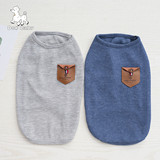 Одежда для собак, летняя новая одежда для собак Тедди, одежда для домашних животных, японская и корейская повседневная жилетка 18 корейской версии, оптовая продажа