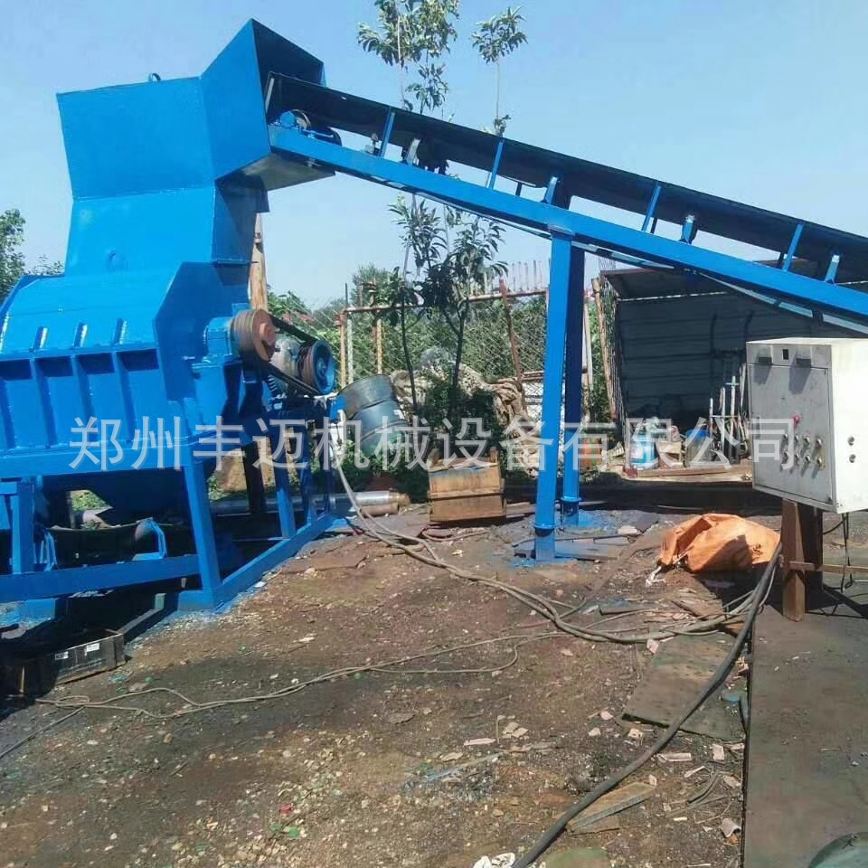 自动化1600型大型废旧金属破碎机 整套废钢破碎生产线 钢板破碎机