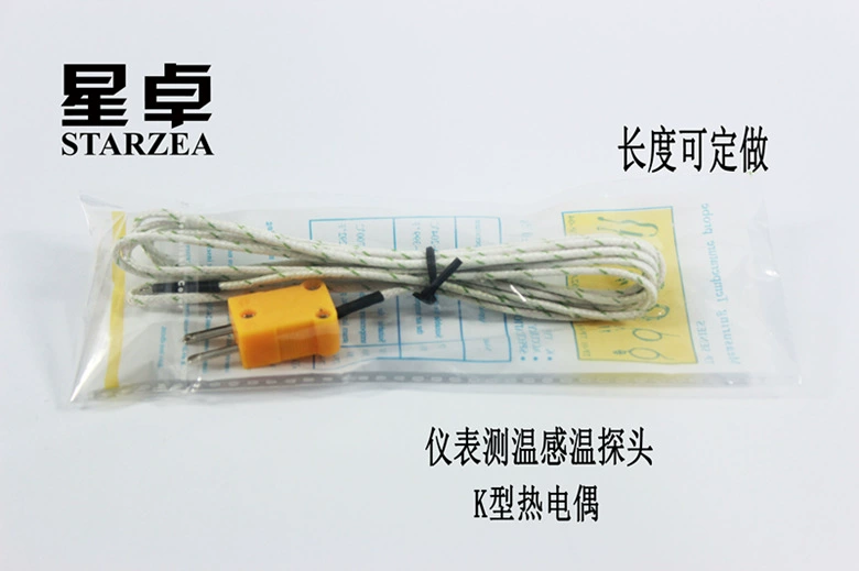 Линия измерения температуры прибора Линия измерения температуры K-типа Датчик температуры термопары TES1310 TM902C