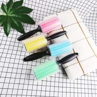 Supply Washable Roller Sticker Multicolor Optional Portable Sticky Brush Dust Collector