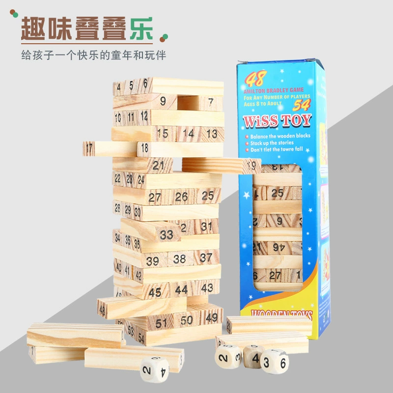 Деревянные 54 штока (большой размер)