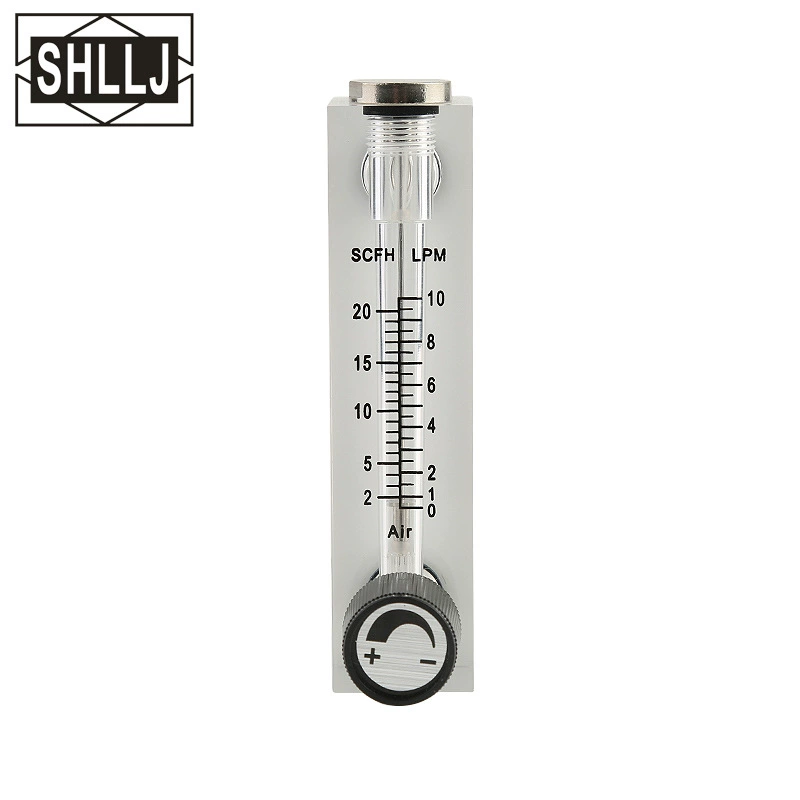 LZM-6T ротаметр плексигласа расходомера газа измерителя прокачки панели жидкостный