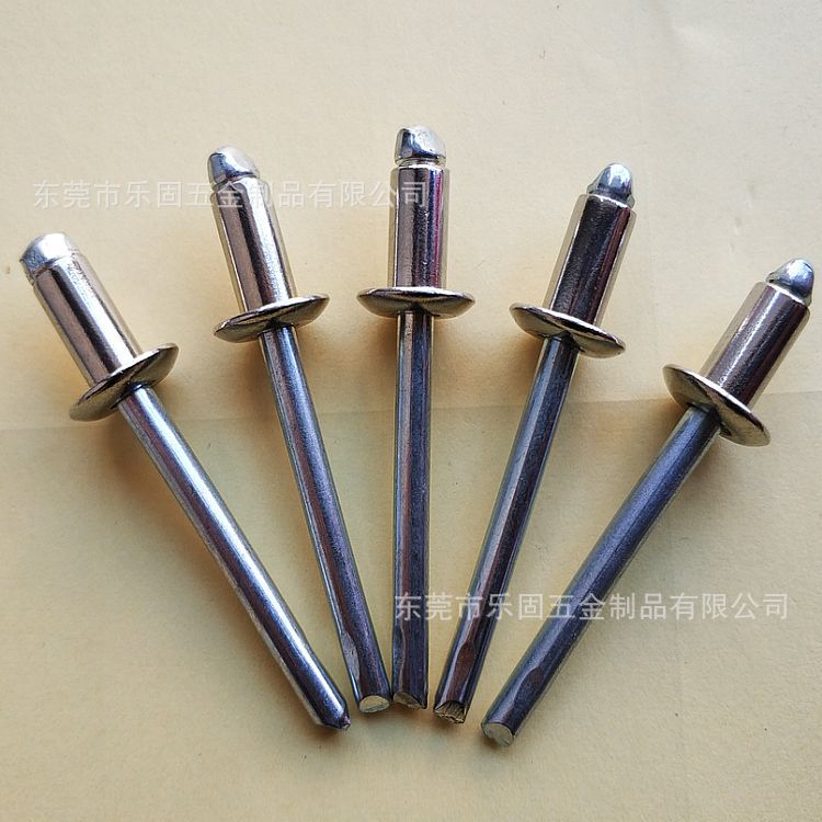 厂家直供不锈钢抽芯铆钉304半不锈钢抽芯拉钉不锈钢铆钉6.4*12