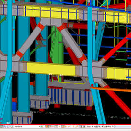 承接钢结构建模 3D钢结构工程膜结构厂房